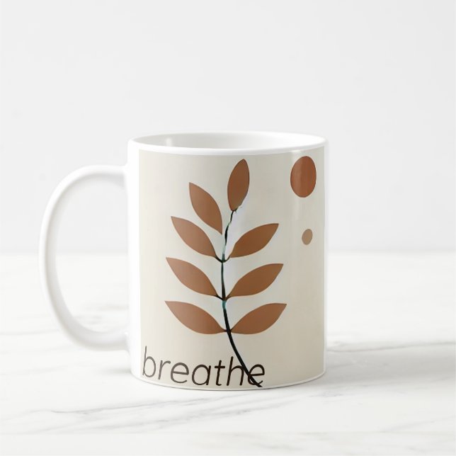 Breathe Mugg - Soft Zen Retreat Collection (Vänster)