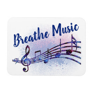 Breathe Music MoonDreams Music Logotyp Magnet