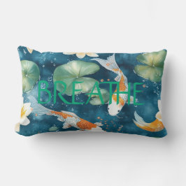 "Breathe" & "Namaste", Koi Design, Anpassa det! Lumbarkudde