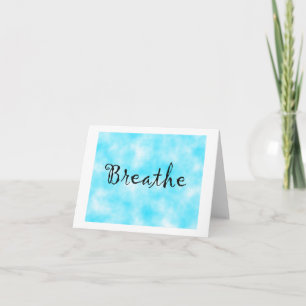 Breathe Note-kort Kort
