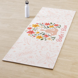 Breathe och Bloom Meditation Yoga Mat