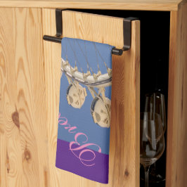 Breathe och do Yoga Las Vegas Stil Kökshandduk