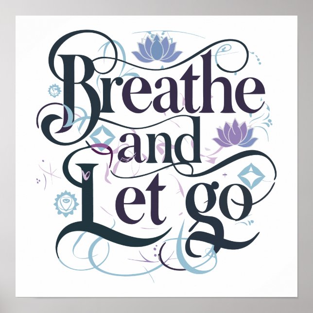 Breathe och Let Go Poster (Framsidan)