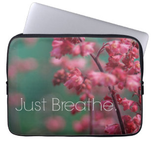 Breathe-offert (Blommigt) Laptop Fodral