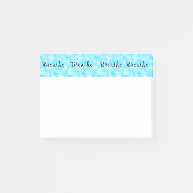 Breathe Post-it Block (Framsida)