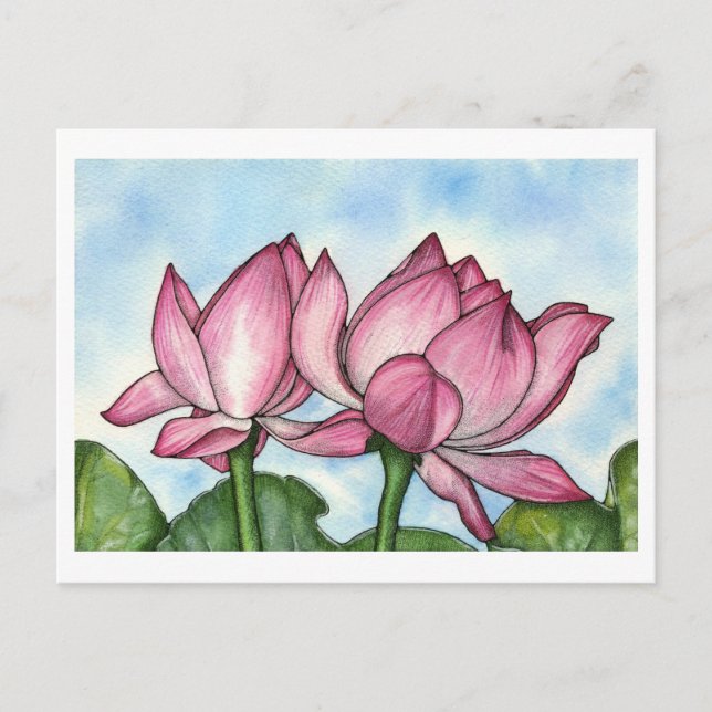 Breathe Postcard Vykort (Framsida)