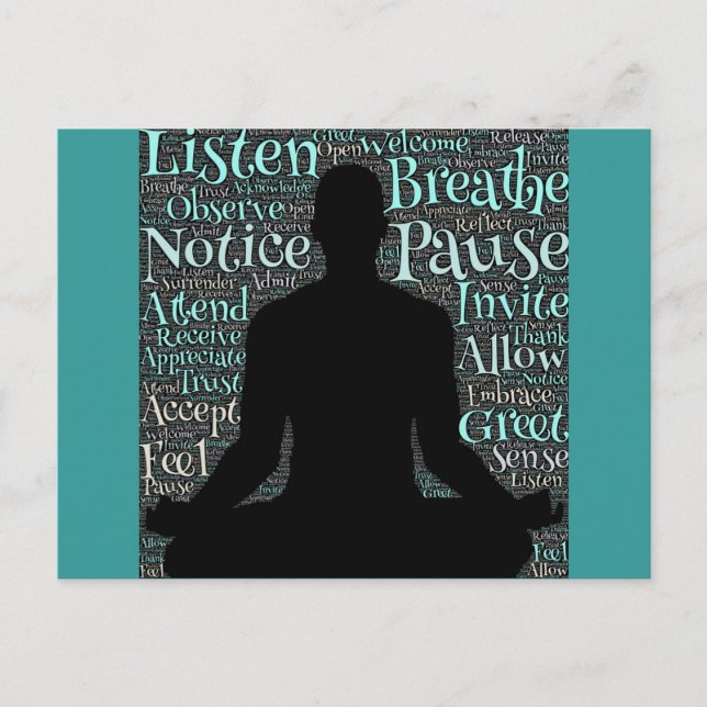 Breathe Postcard Vykort (Framsida)