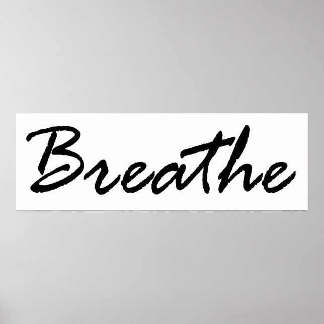 Breathe Poster (Framsidan)