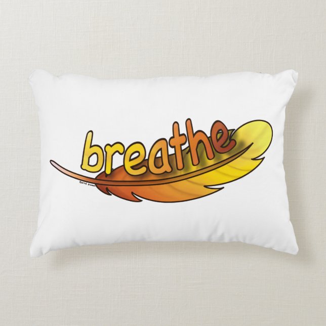 Breathe Prydnadskudde (Framsidan)