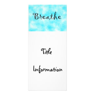 Breathe-Rack-kort Reklamkort
