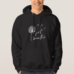 Breathe Relaxed Motivational Inspirational Unga Hoodie