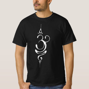 Breathe Symbol Meditation Yoga T Shirt