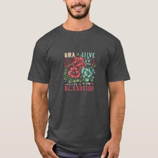 Breathe, tro, Blommar T Shirt