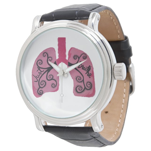 Breathe Watch bara Armbandsur (Vinklad)