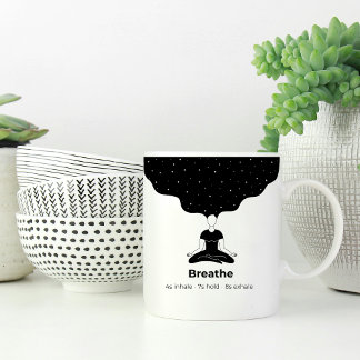 Breathing Meditation Mugg - Starry Night Zen
