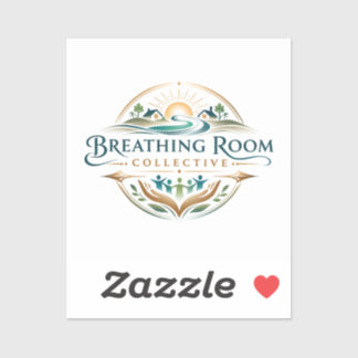 Breathing Room Collective Logo Sticker Klistermärken