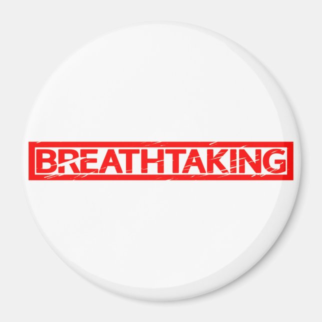 Breathtake Frimärke Magnet (Framsidan)