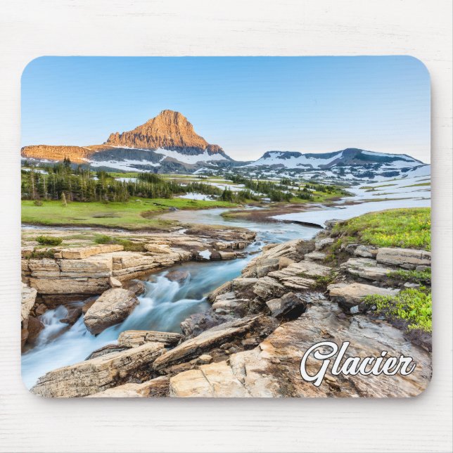 Breathtake Glacier National Park Montana Musmatta (Framsidan)