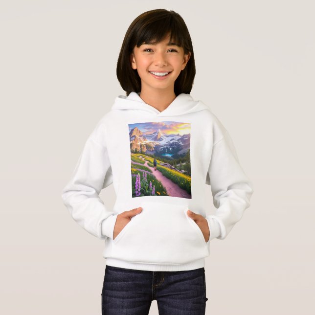 Breathtake Landscapes of the Colorado Trail 🏔️ T Shirt (Hel framsida)