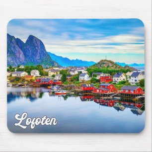 Breathtake Lofoten Islands, Norge Musmatta