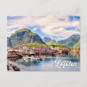 Breathtake Lofoten, Norge Vykort