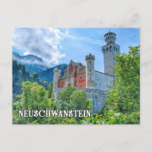 Breathtake Neuschwanstein Castle, Tyskland
