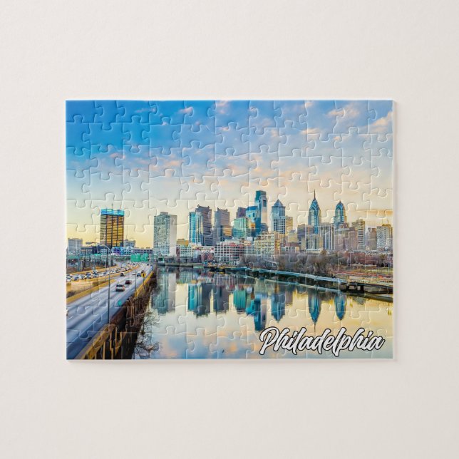 Breathtake Philadelphia, Pennsylvania, USA Pussel (Horisontell)