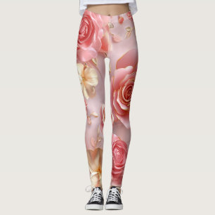 Breathtake Rosa ros Leggings