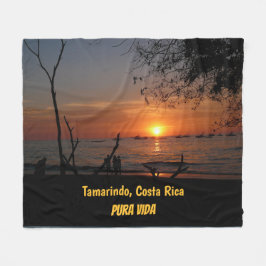 Breathtake Tamarindo Sunset Fleecefilt
