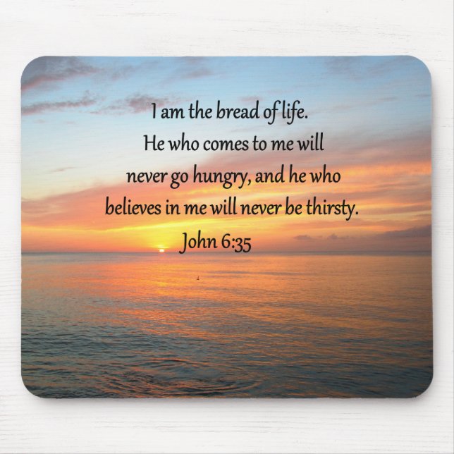 BREATHTAKING JOHN 6:35 SUNRISE DESIGN MUSMATTA (Framsidan)