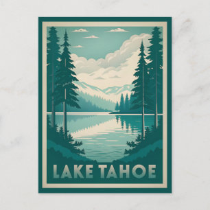 Breathtaking Lake Tahoe blir: Häpnadsväckande Lake Vykort