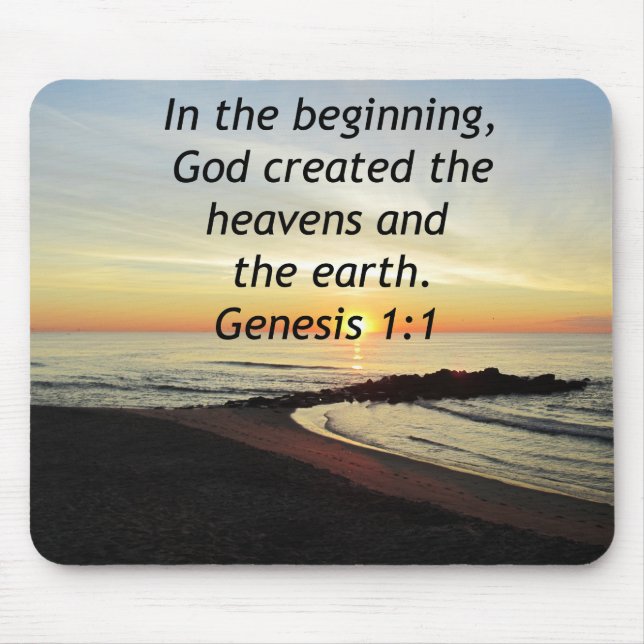BREATHTAKING SUNRISE ON OCEAN GENESIS 1:1 MUSMATTA (Framsidan)