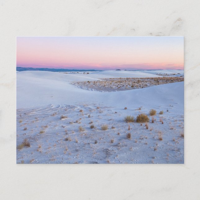 Breathting View White Sands nationalpark Vykort (Framsida)