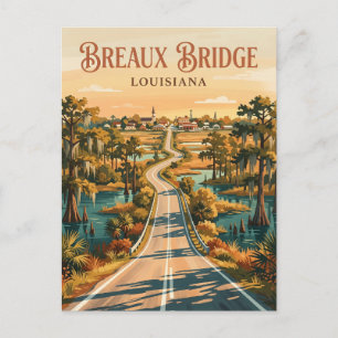 Breaux Bridge USA Vykort