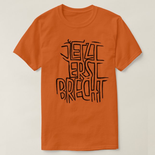 Brecht Pun German olt Brecht T Shirt (Design framsida)