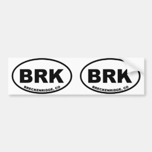 Breckenridge BRK Bildekal