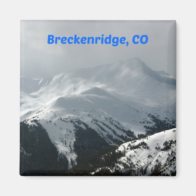 Breckenridge, CO Magnet (Framsidan)