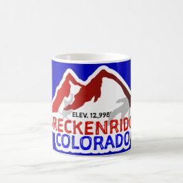 Breckenridge CO Skiing  Mug Kaffemugg
