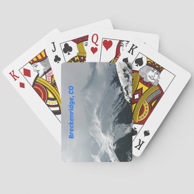 Breckenridge, CO Spel Kort (Baksidan)