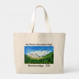 Breckenridge CO Tote Bag The MUSEUM Zazzle Gifts Jumbo Tygkasse