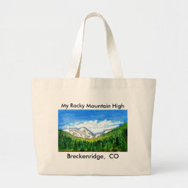 Breckenridge CO Tote Bag The MUSEUM Zazzle Gifts Jumbo Tygkasse