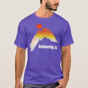 Breckenridge Colorado 70s80s Retro Souvenir Style T Shirt