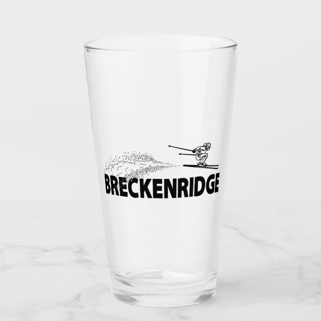 Breckenridge Colorado Backhoppare Glaskopp (Framsida)