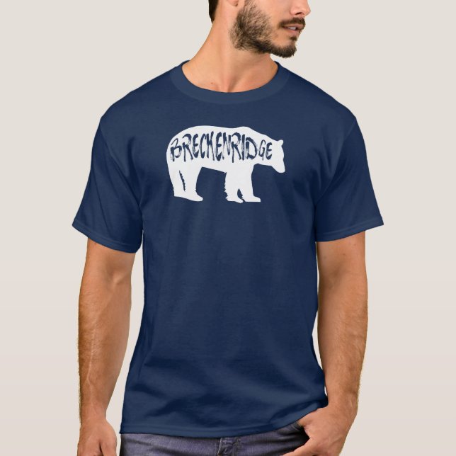 Breckenridge Colorado Bear T Shirt (Framsida)