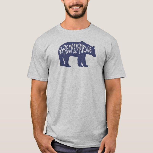 Breckenridge Colorado Bear T Shirt (Framsida)