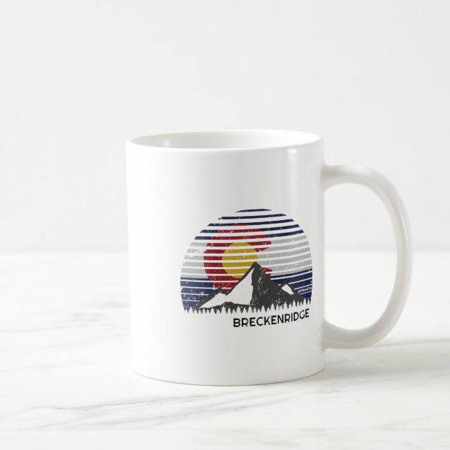 Breckenridge Colorado Bergstopp  Kaffemugg (Höger)