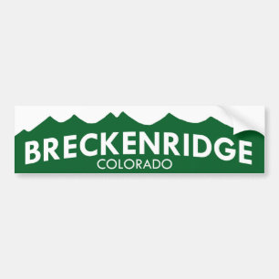 Breckenridge Colorado Bildäckslapp Bildekal