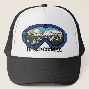 Breckenridge Colorado Blue snö glatchhatt Truckerkeps