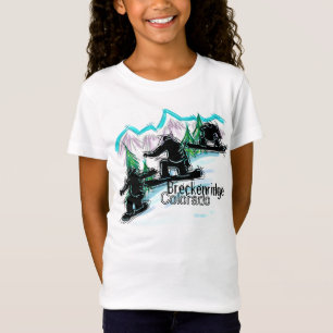 Breckenridge Colorado flickautslagsplats Tee Shirt