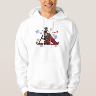 Breckenridge Colorado för Ullr snögud hoodie